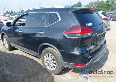 2019 Nissan Rogue Sv z USA, uszkodzony, nr VIN KNMAT2MVXKP504546